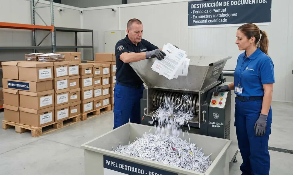 Destrucción de documentos