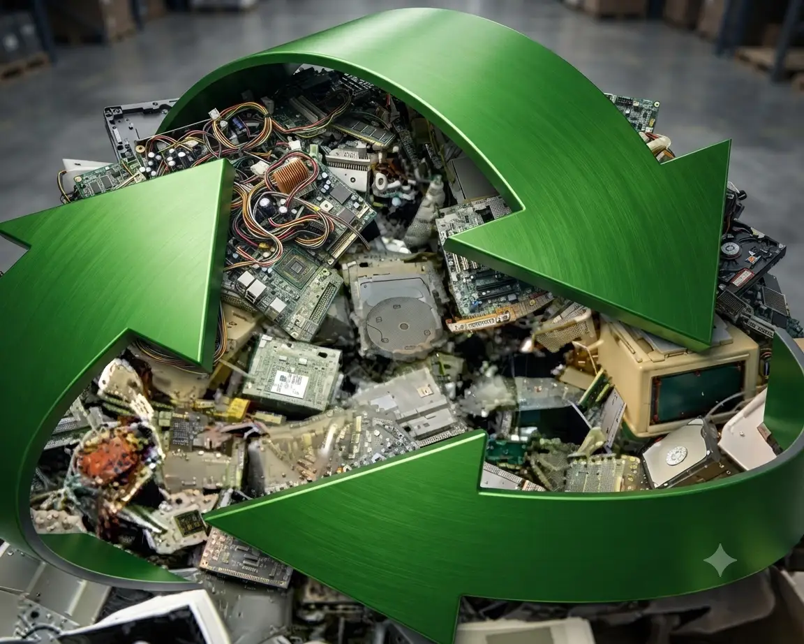 RECICLAJE DE MATERIAL INFORMÁTICO